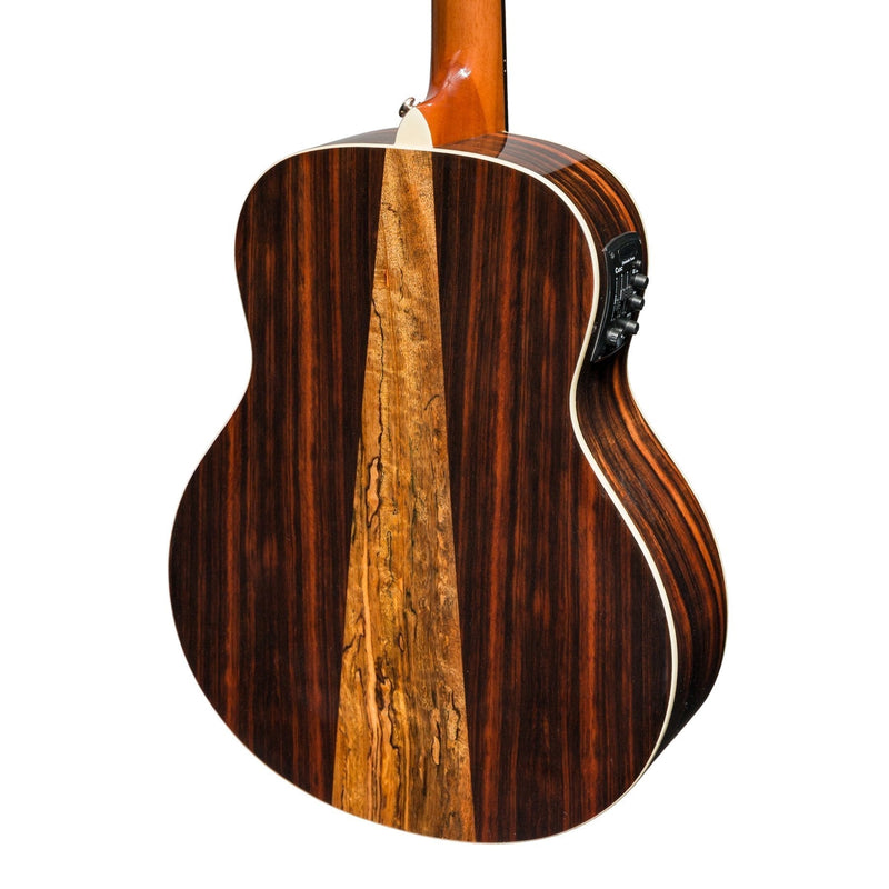 -Martinez 'Southern Star Series' Spruce Solid Top Acoustic-Electric TS-Mini Guitar (Natural Gloss)-Living Music