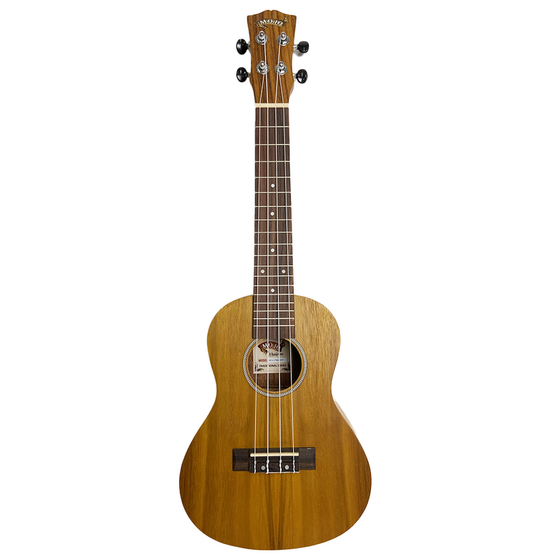 MSU-JTK60-NST-Mojo 'JTK Series' All Jati-Teakwood Soprano Ukulele (Natural Satin)-Living Music