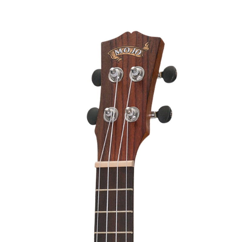 -Mojo 'SZ40 Series' Spruce Top and Rosewood Back & Sides Concert Ukulele (Natural Satin)-Living Music