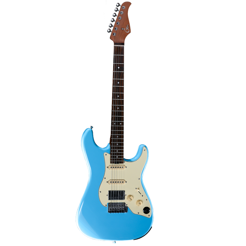 -Mooer GTRS S800 Intelligent Guitar (Sonic Blue)-Living Music