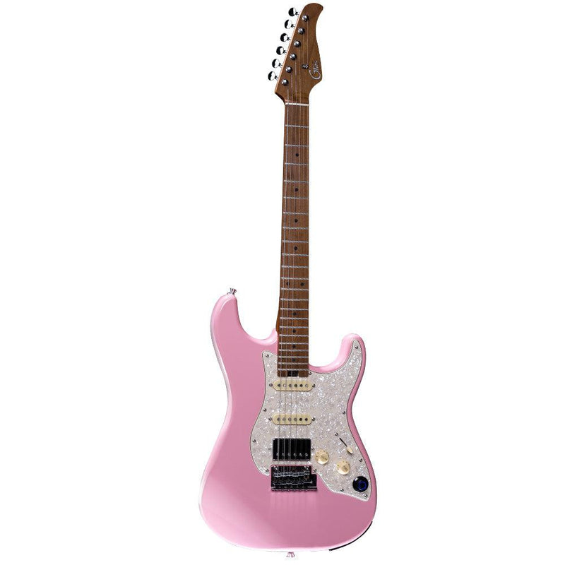 -Mooer GTRS S801 Intelligent Guitar (Shell Pink)-Living Music