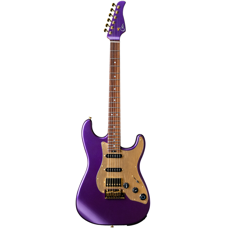 -Mooer GTRS S900 Intelligent Guitar (Plum Purple)-Living Music