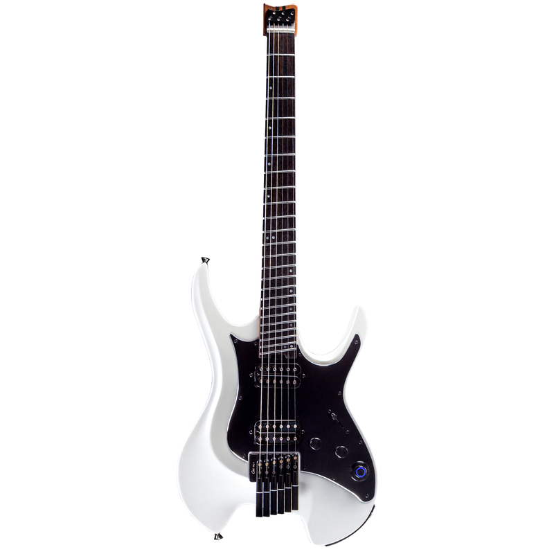 -Mooer GTRS W800 'Wing' Intelligent Guitar (Pearl White)-Living Music