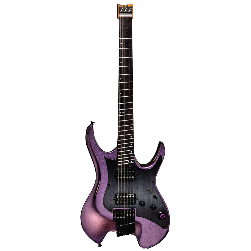 -Mooer GTRS W900 'Wing' Intelligent Guitar (Aurora Pink)-Living Music