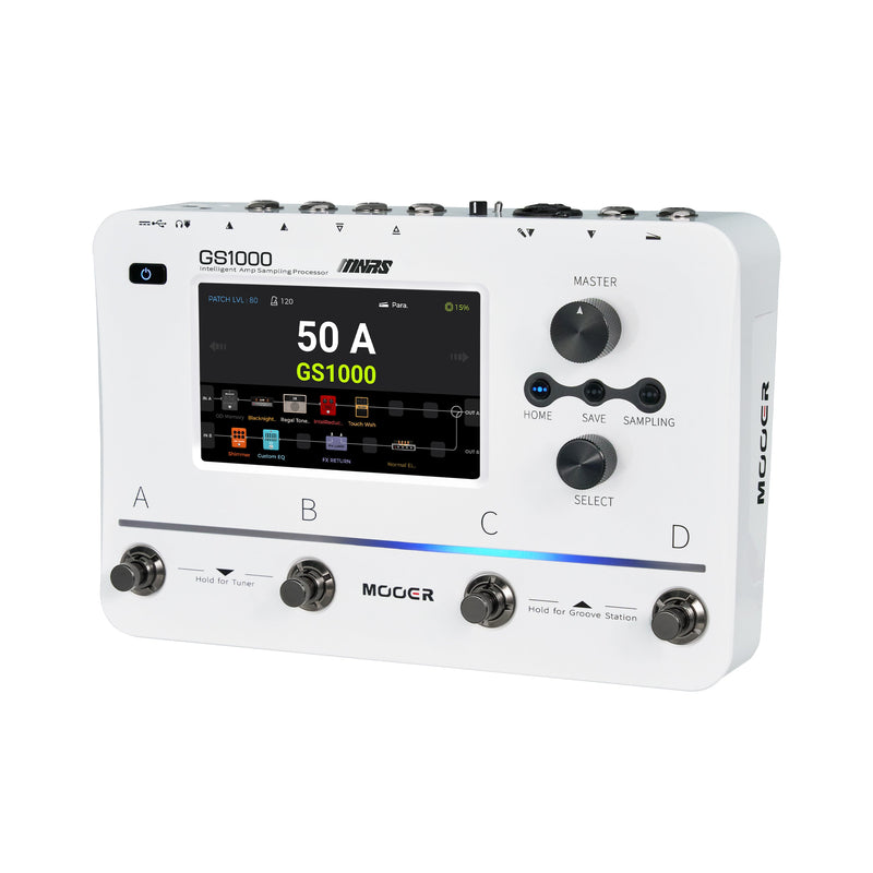 -Mooer GS1000 Intelligent Amp Profiling Processor-Living Music