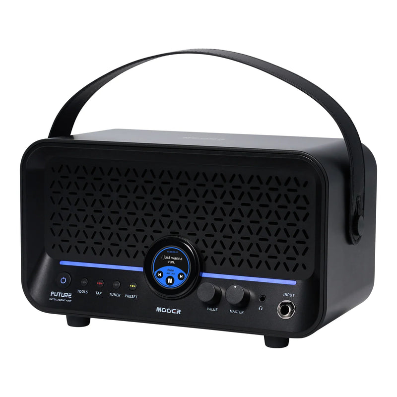 -Mooer F15i Li Intelligent Amp Rechargeable Guitar Combo Amplifier (Black)-Living Music