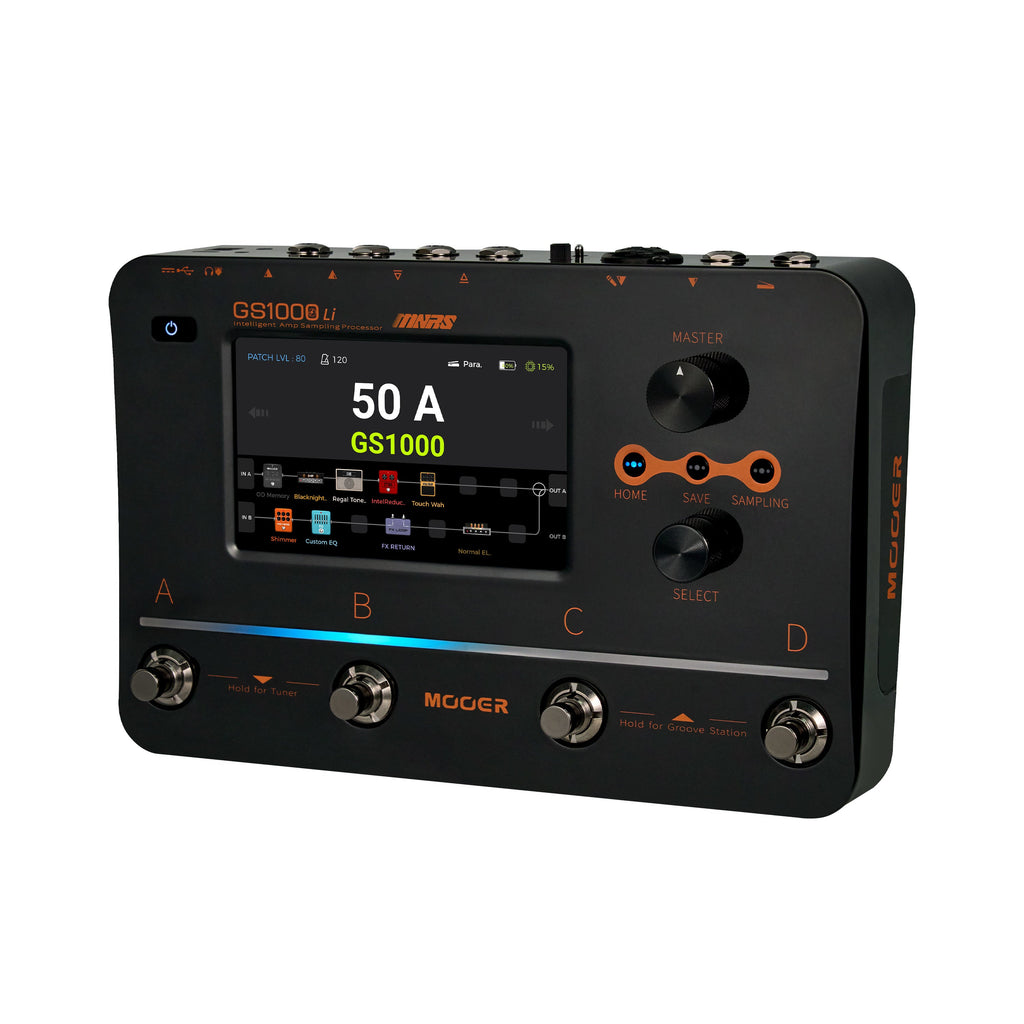 -Mooer GS1000 Li Intelligent Amp Profiling Processor-Living Music
