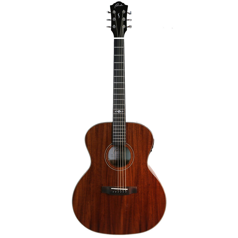 -Ranch 'Series 48' Left Handed Auditorium Acoustic-Electric Guitar (Natural Gloss)-Living Music