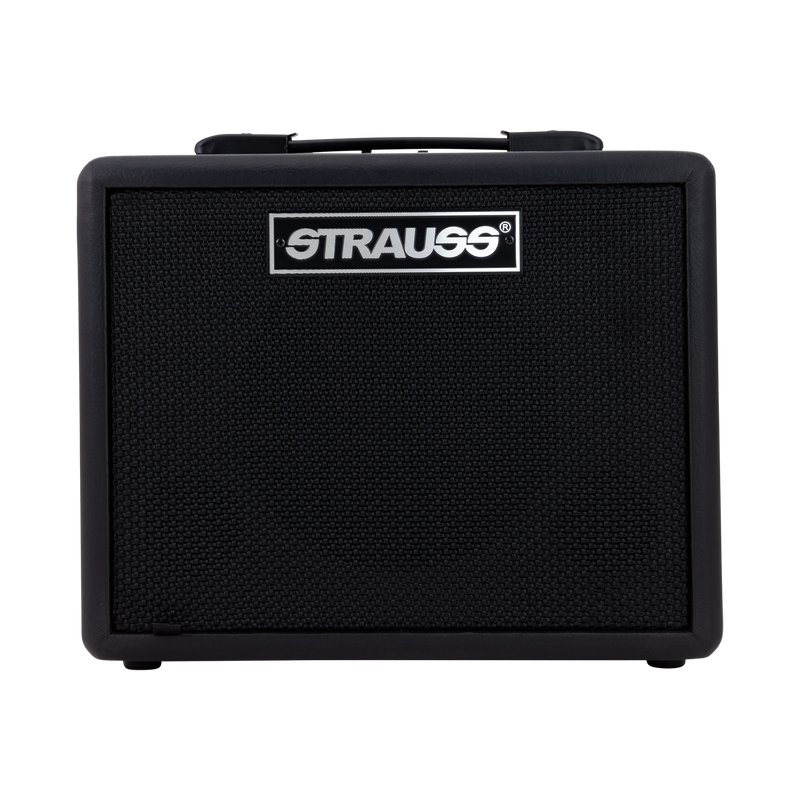 -Strauss GN10 10 Watt Vintage Guitar Combo Amplifier (Black)-Living Music