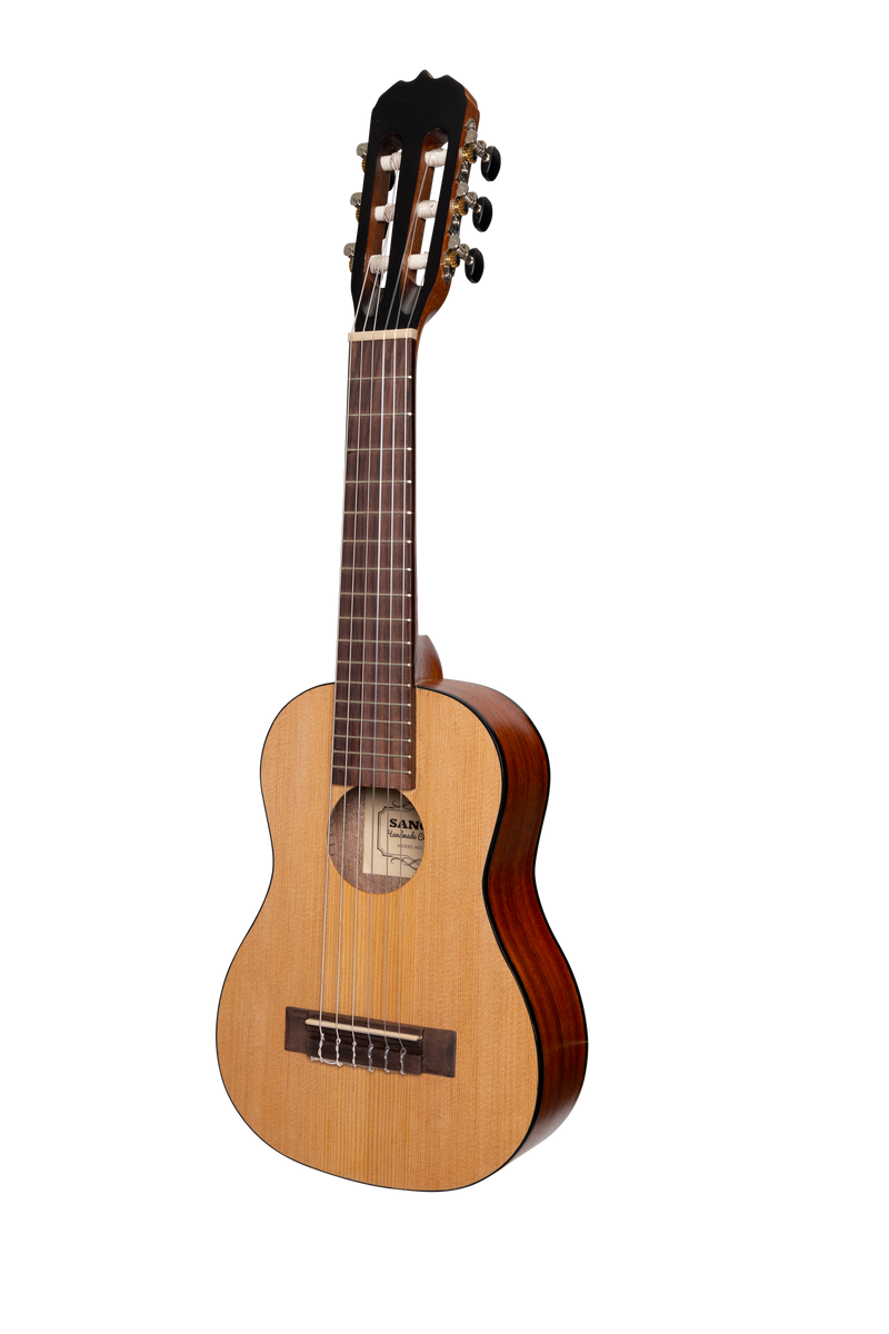 SS-C30-SK-Sanchez 1/4 Size Student Classical Guitar with Gig Bag (Spruce/Koa)-Living Music