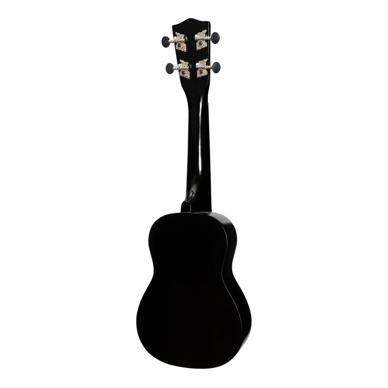 -Sanchez 'Colour Series' Soprano Ukulele (Black)-Living Music