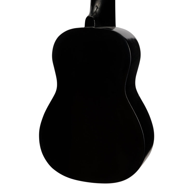 -Sanchez 'Colour Series' Soprano Ukulele (Black)-Living Music