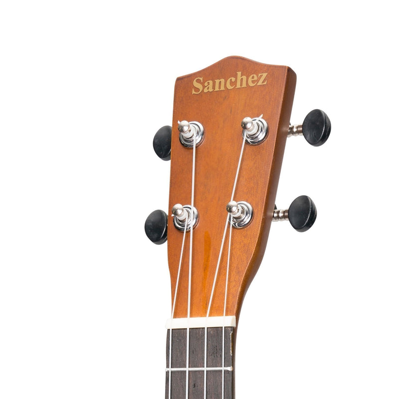 -Sanchez 'Colour Series' Soprano Ukulele (Natural Satin)-Living Music