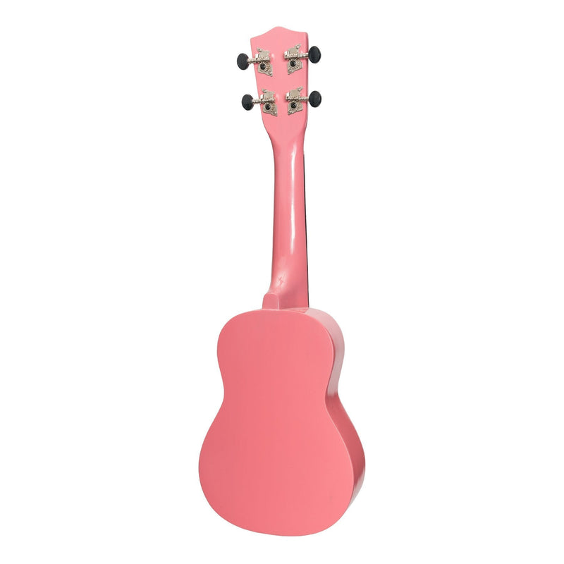 -Sanchez 'Colour Series' Soprano Ukulele (Pink)-Living Music