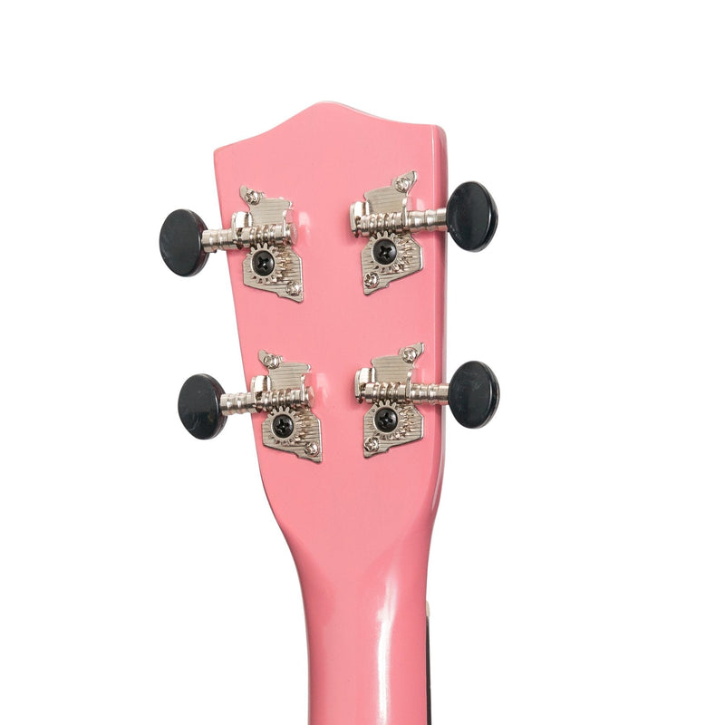 -Sanchez 'Colour Series' Soprano Ukulele (Pink)-Living Music