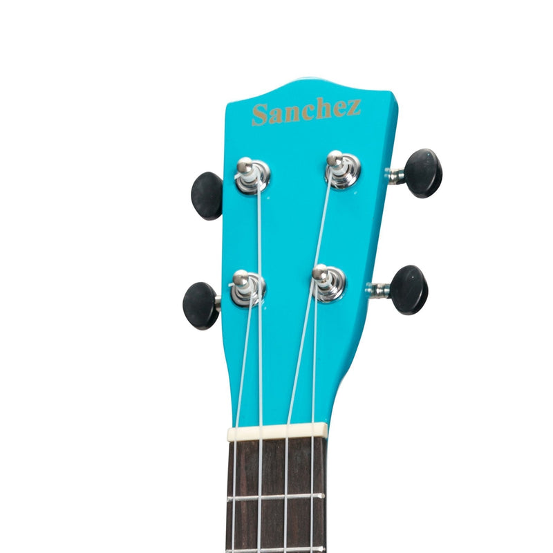 -Sanchez 'Colour Series' Soprano Ukulele (Sky Blue)-Living Music