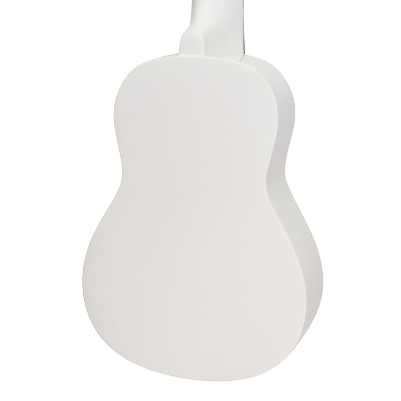 -Sanchez 'Colour Series' Soprano Ukulele (White)-Living Music