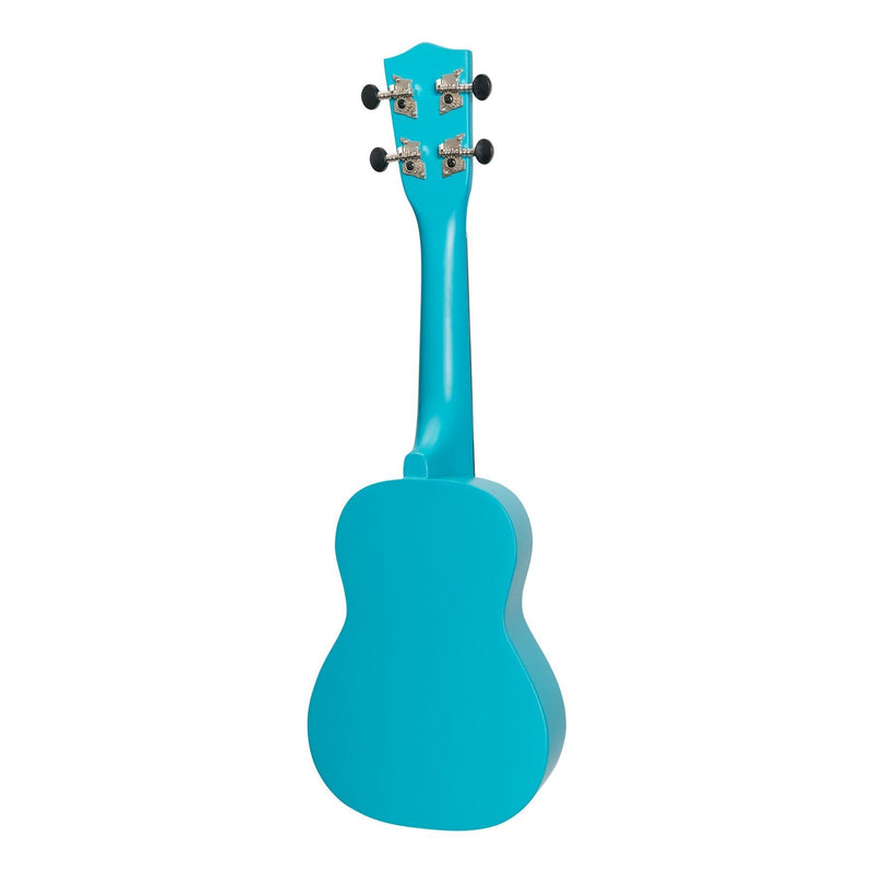 -Sanchez 'Friendly Folk' Soprano Ukulele (Blue/Balloon Bear)-Living Music