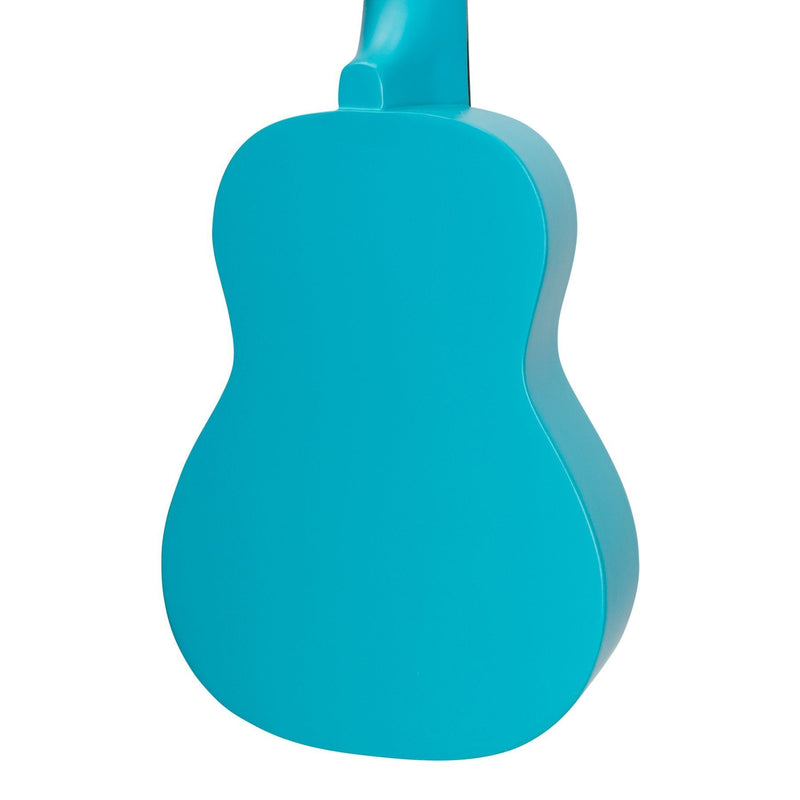 -Sanchez 'Friendly Folk' Soprano Ukulele (Blue/Balloon Bear)-Living Music