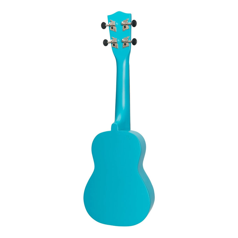 -Sanchez 'Friendly Folk' Soprano Ukulele (Blue/Bear)-Living Music