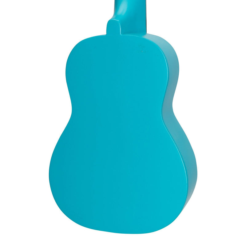 -Sanchez 'Friendly Folk' Soprano Ukulele (Blue/Bear)-Living Music