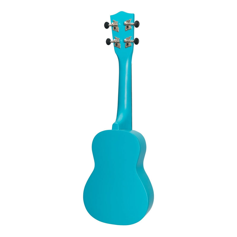 -Sanchez 'Friendly Folk' Soprano Ukulele (Blue/Frog)-Living Music