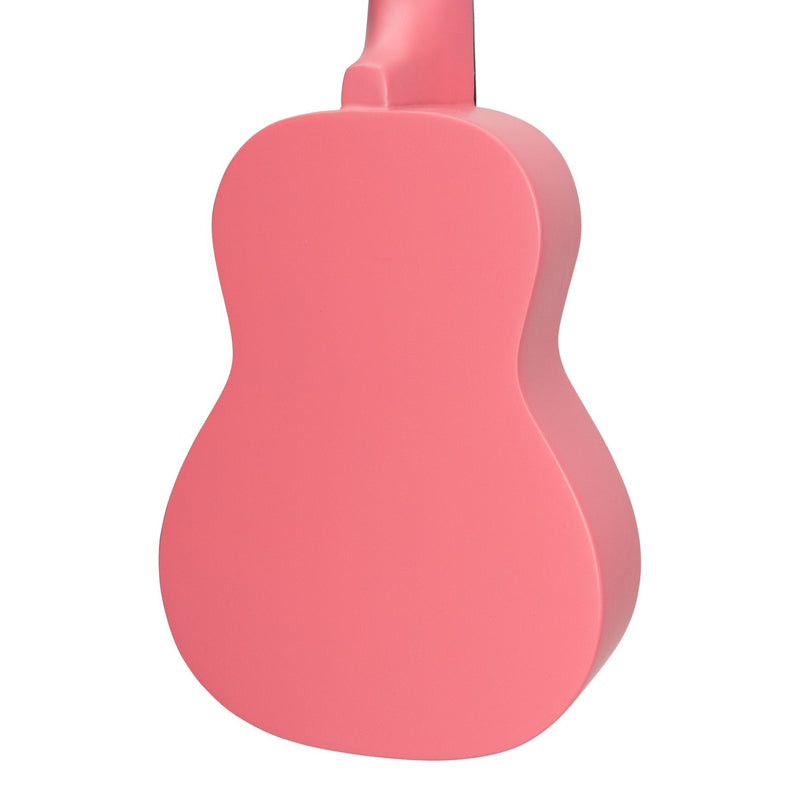 -Sanchez 'Friendly Folk' Soprano Ukulele (Pink/Teddy)-Living Music