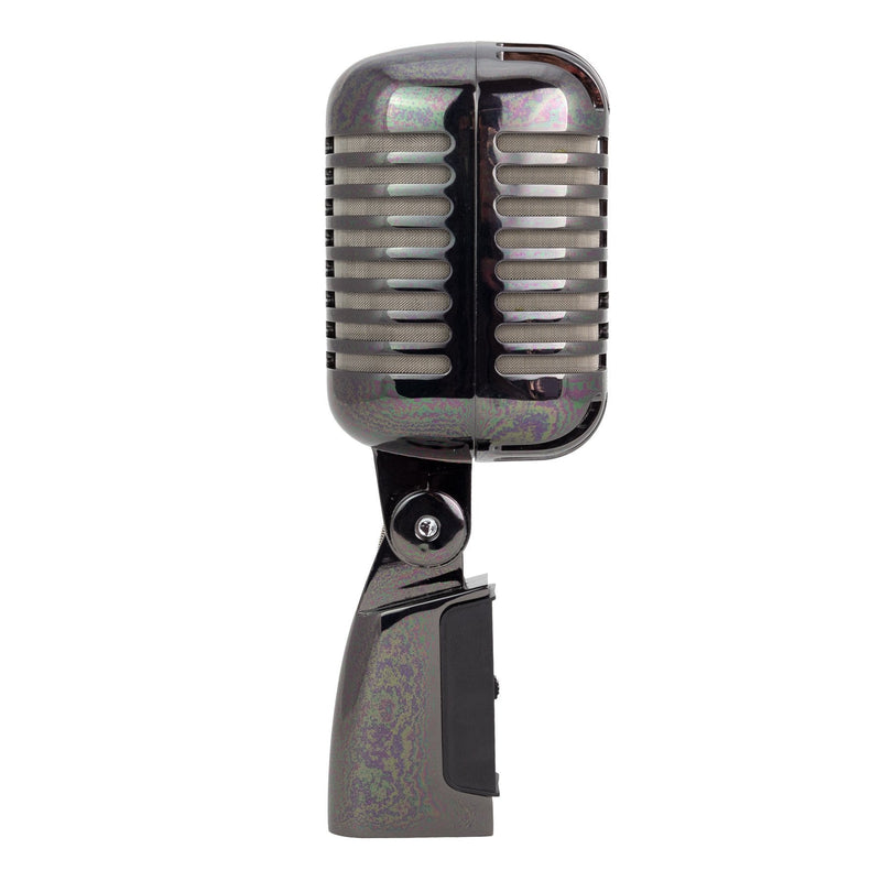 -SoundArt 'Vintage' Dynamic Microphone with Deluxe Carry Case (Black Chrome)-Living Music