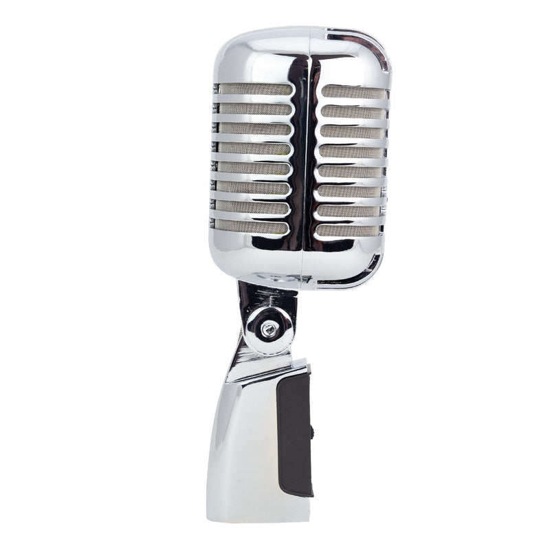 SGM-V55D-CHR-SoundArt 'Vintage' Dynamic Microphone with Deluxe Carry Case (Chrome)-Living Music