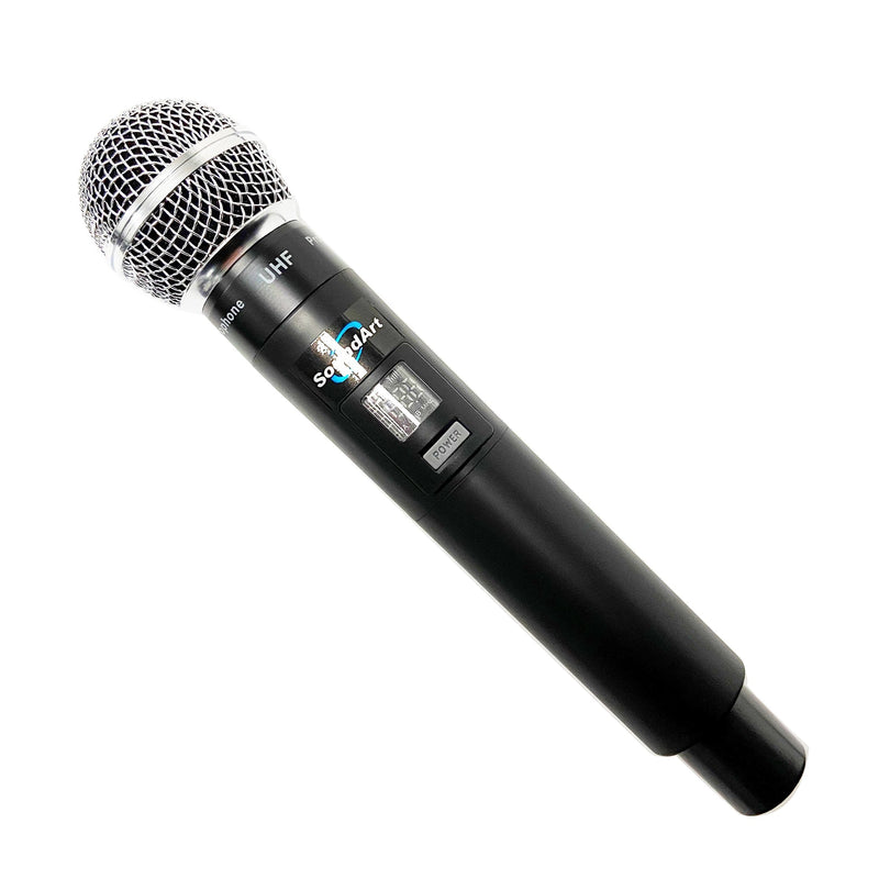 -SoundArt Wireless Hand Held Microphone for PWA Wireless PA System-Living Music