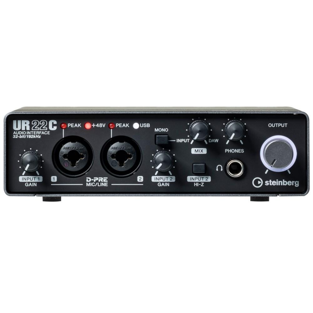-Steinberg 'UR22C' 32-Bit/192kHz 2-Channel USB 3.0 Audio Interface with Cubase AI-Living Music