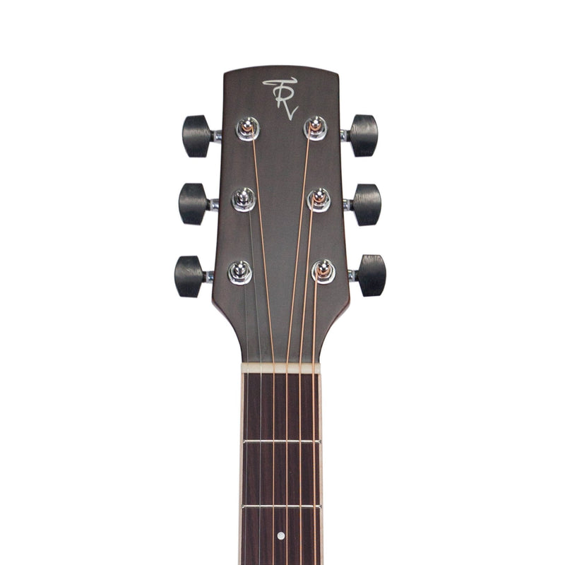 -Timberidge '1 Series' Left Handed Spruce Solid Top Acoustic-Electric Small Body Cutaway Guitar (Natural Satin)-Living Music