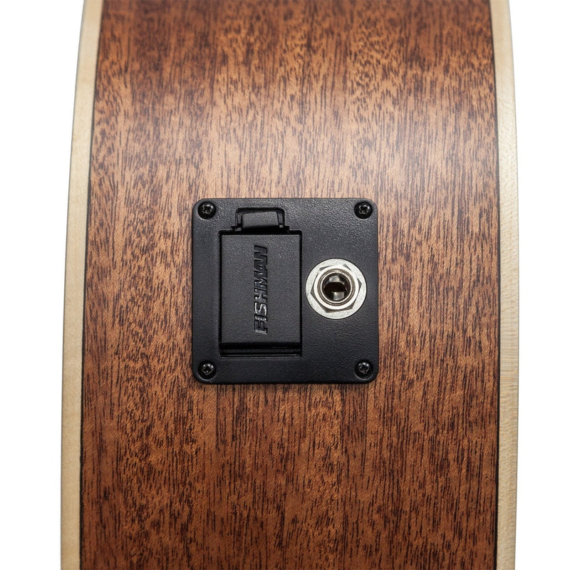 -Timberidge '1 Series' Spruce Solid Top Acoustic-Electric Dreadnought Cutaway Guitar (Natural Gloss)-Living Music