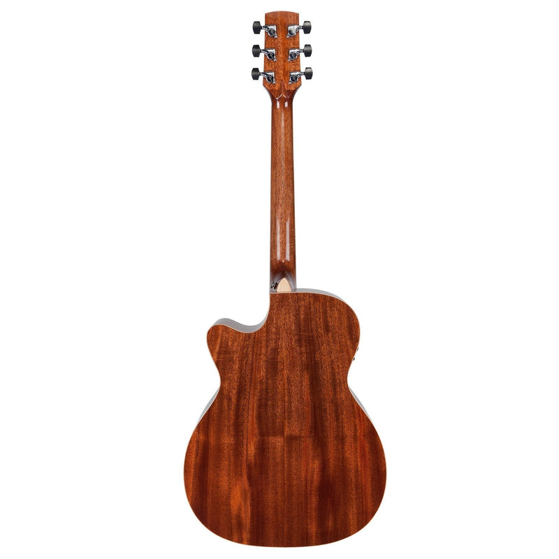 -Timberidge '1 Series' Spruce Solid Top Acoustic-Electric Small Body Cutaway Guitar (Natural Gloss)-Living Music