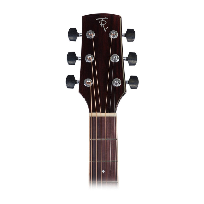 -Timberidge '1 Series' Spruce Solid Top Acoustic-Electric Small Body Cutaway Guitar (Natural Gloss)-Living Music