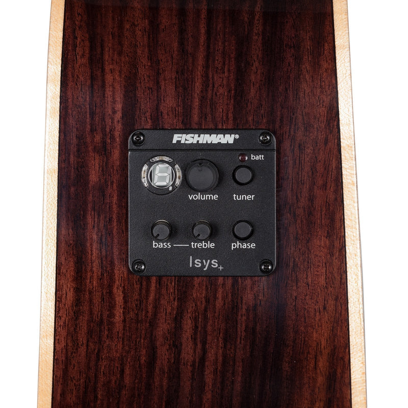 -Timberidge '3 Series' Spruce Solid Top Acoustic-Electric Dreadnought Cutaway Guitar (Natural Gloss)-Living Music