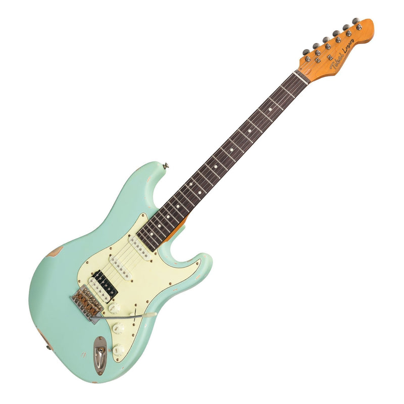 TL-ST5-BLU-Tokai 'Legacy Series' ST-Style HSS 'Relic' Electric Guitar (Blue)-Living Music