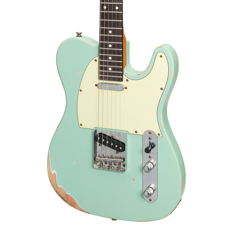 -Tokai 'Legacy Series' TE-Style 'Relic' Electric Guitar (Blue)-Living Music