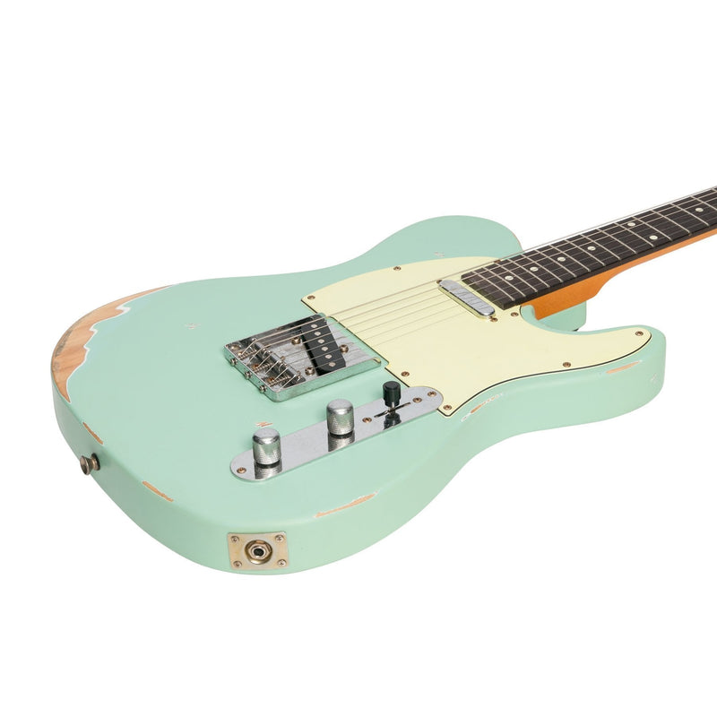 -Tokai 'Legacy Series' TE-Style 'Relic' Electric Guitar (Blue)-Living Music