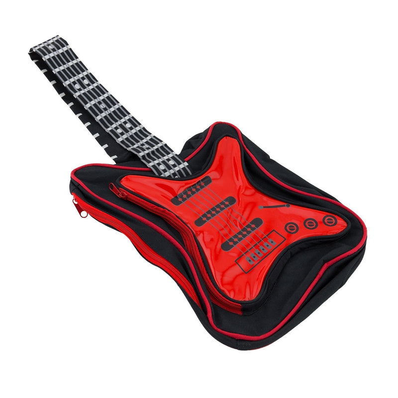 -Big Band Kids Guitar Bag (Red and Black)-Living Music