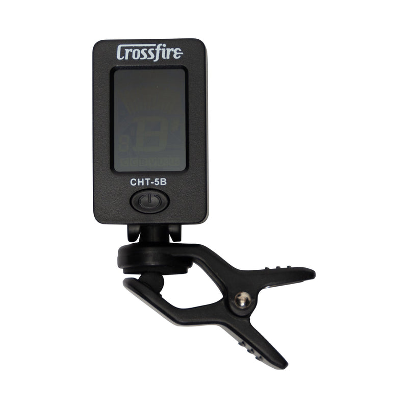 -Crossfire CHT-5B Chromatic Clip-On Tuner-Living Music