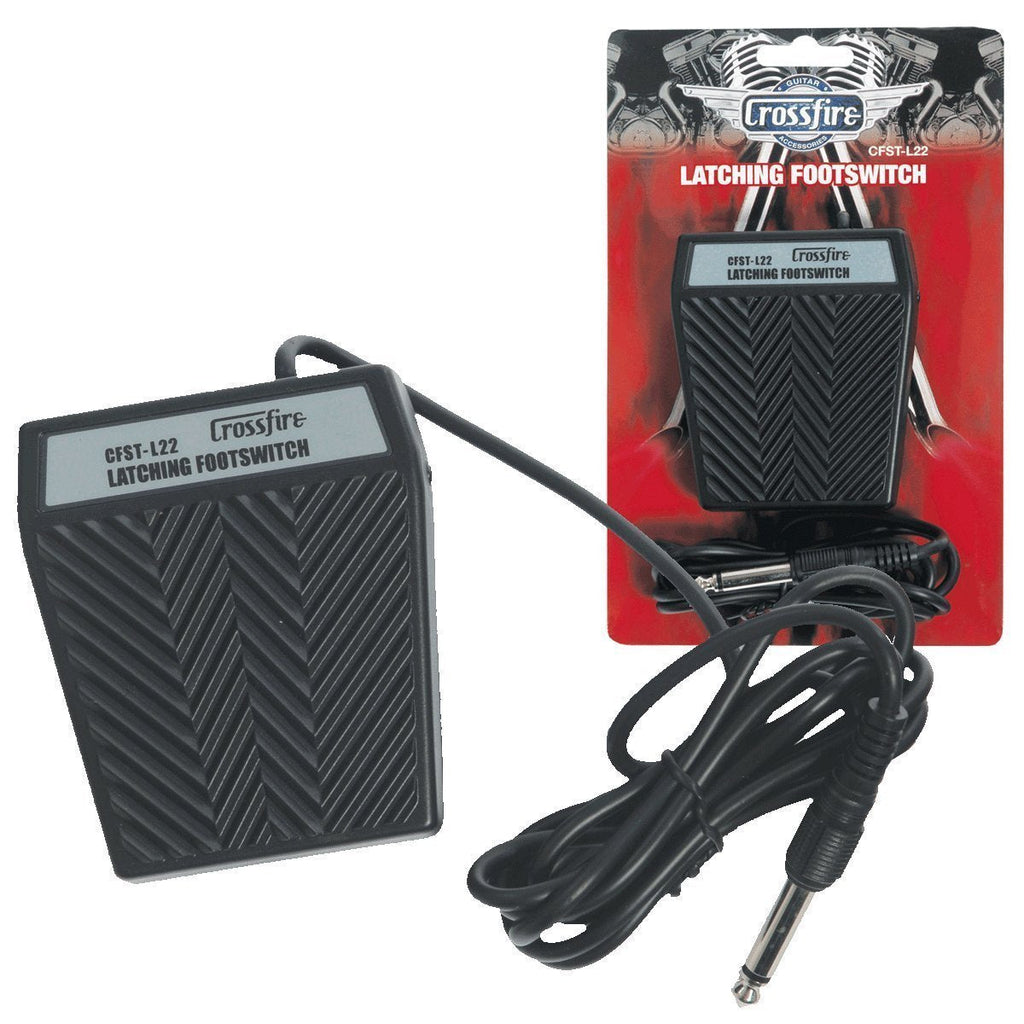 CFST-L22-Crossfire Latching On/Off Footswitch-Living Music