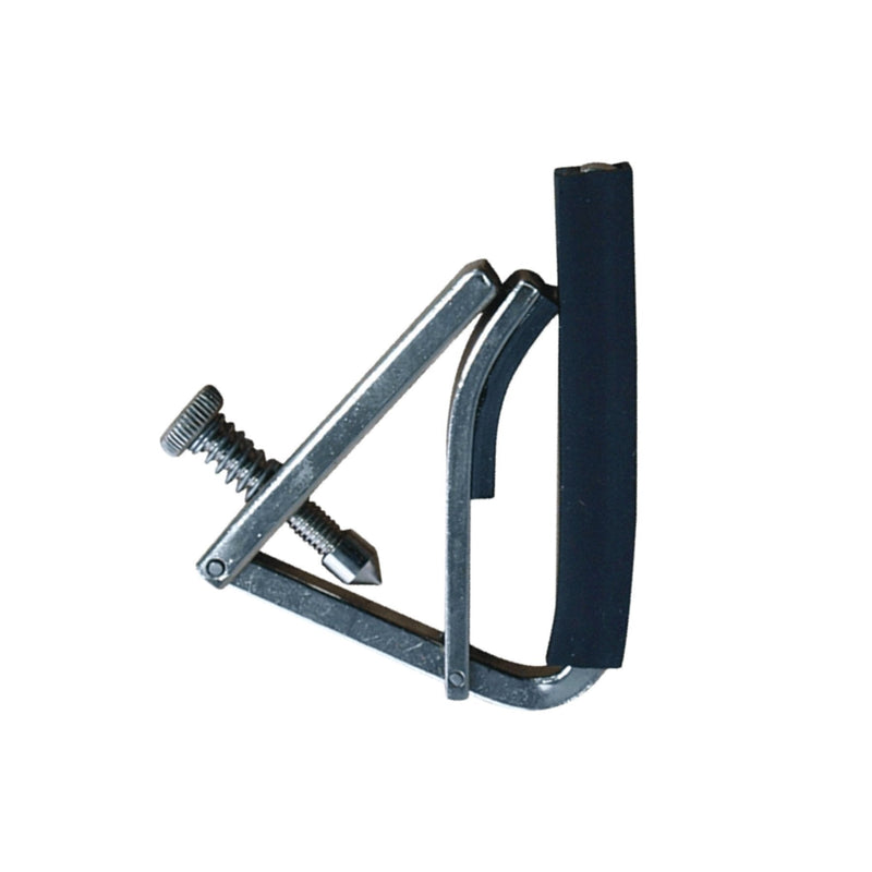 -Crossfire Multi-Function Acoustic and Electric Guitar Capo (Chrome)-Living Music