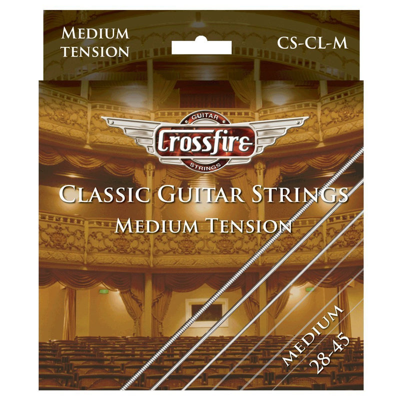 -Crossfire Premium Classical Guitar Strings (Normal Tension)-Living Music