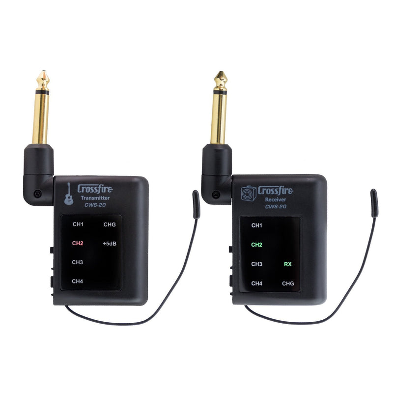 -Crossfire Rechargeable UHF Wireless Instrument System-Living Music