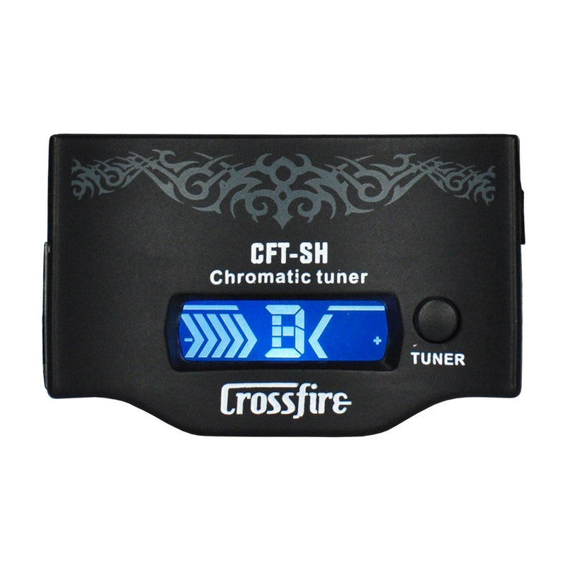 -Crossfire Sound Hole-Mounted Chromatic Tuner with Built-in Microphone-Living Music