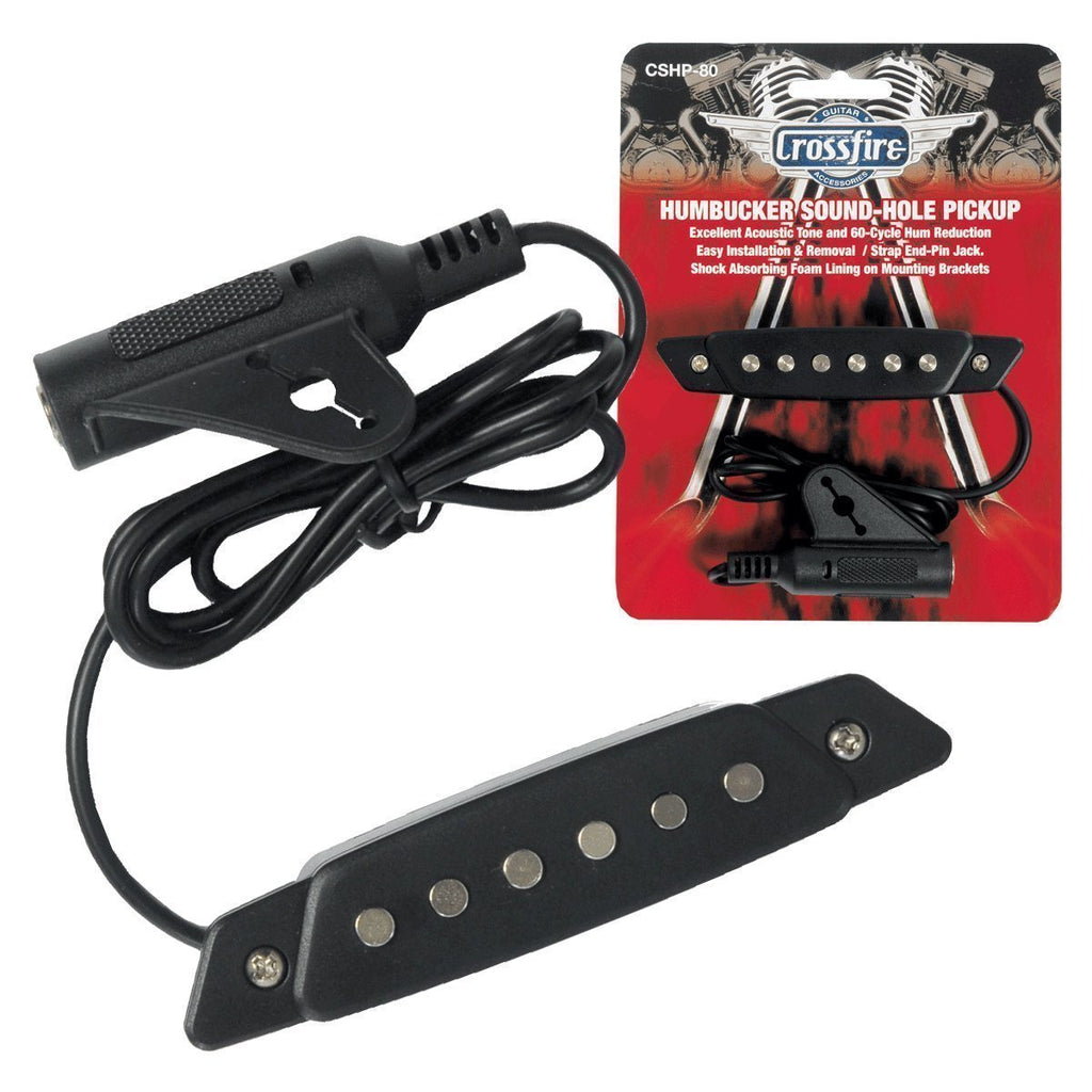 CSHP-80-BLK-Crossfire Sound-Hole Pickup (Humbucker)-Living Music