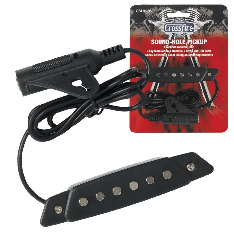 CSHP-85-BLK-Crossfire Sound-Hole Pickup (Single Coil)-Living Music