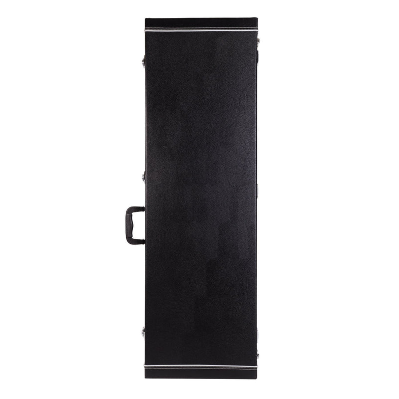 -Crossfire Standard Rectangular Bass Guitar Hard Case (Black)-Living Music