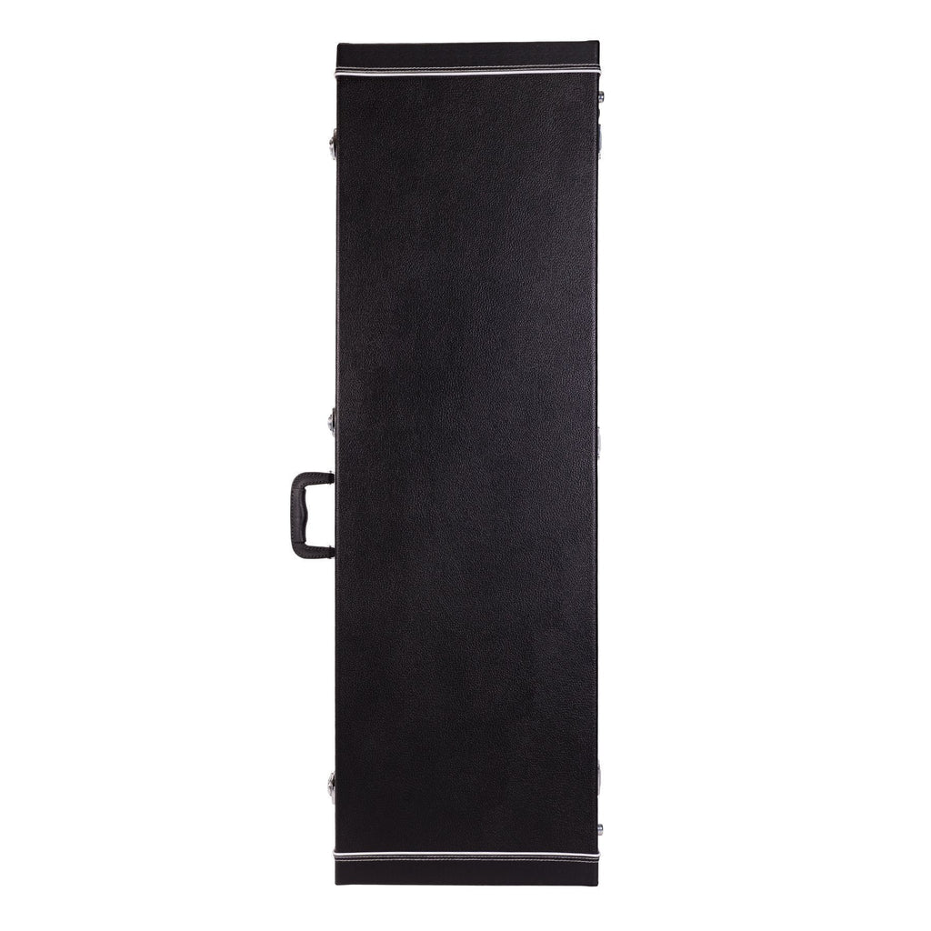 -Crossfire Standard Rectangular P and J-Style Bass Guitar Hard Case (Black)-Living Music